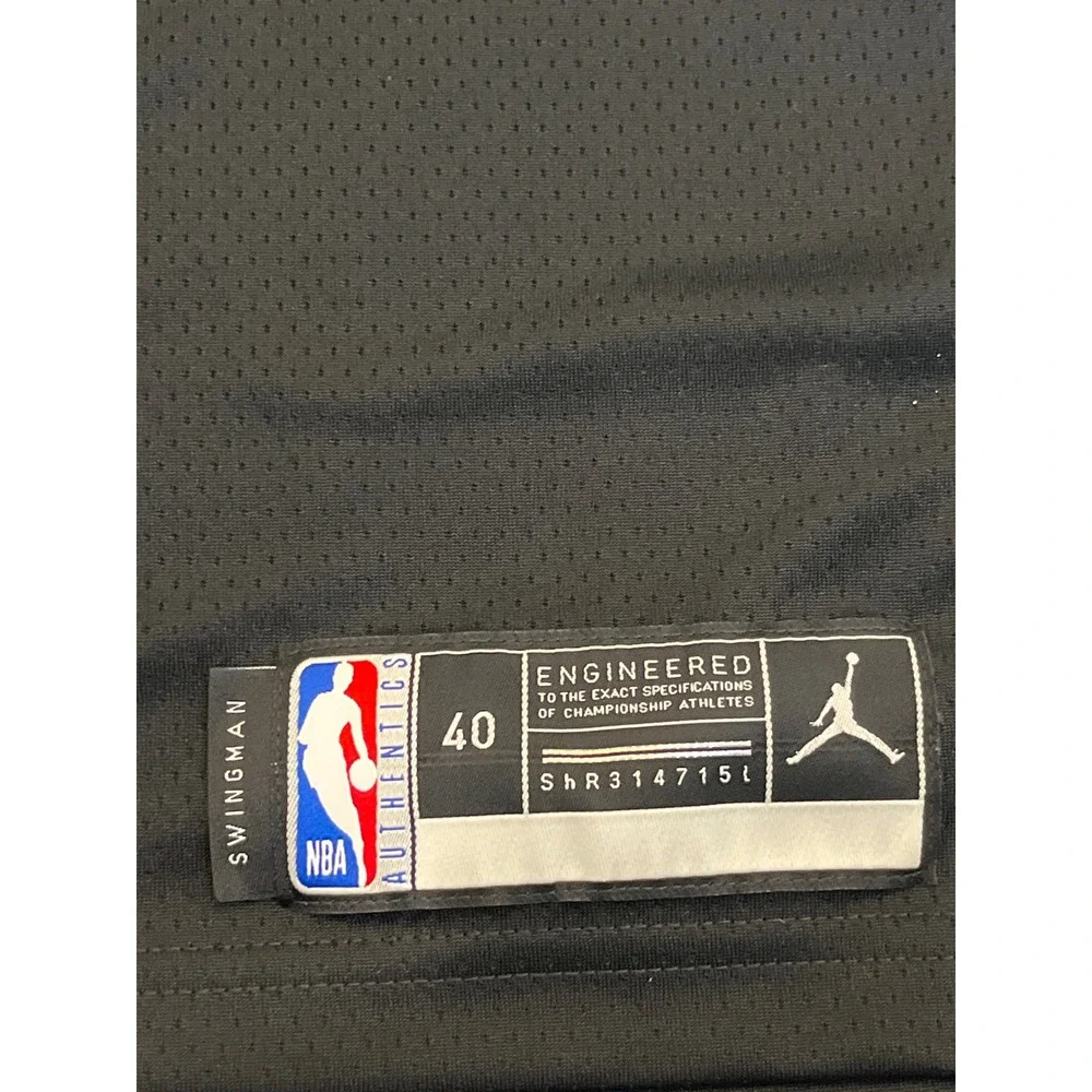 Jordan NBA Boston Celtics Kemba Walker Statement Jersey Black Size 40 S CV9470